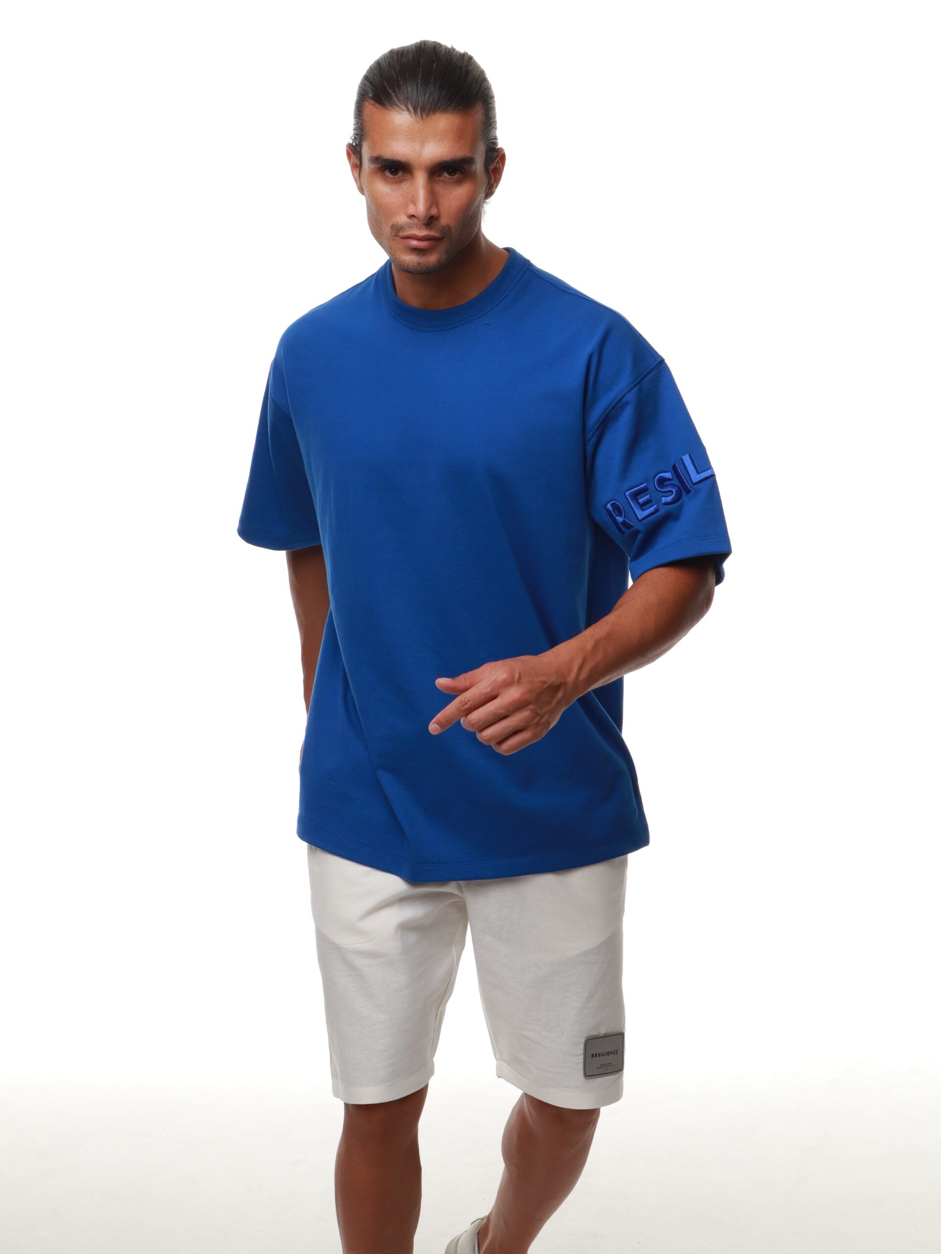 Textured Linen Shorts