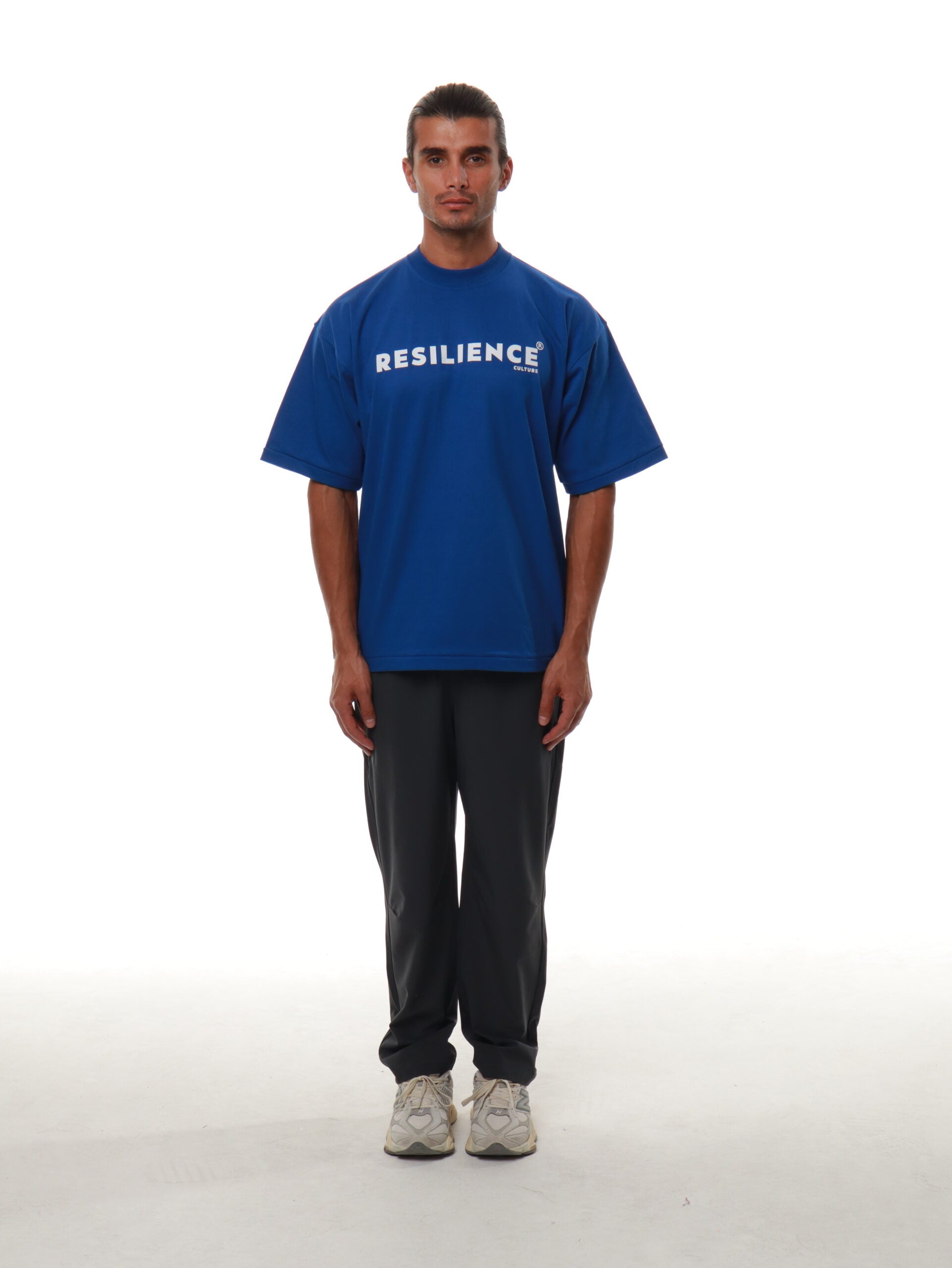 High Neck T-Shirt Oversized