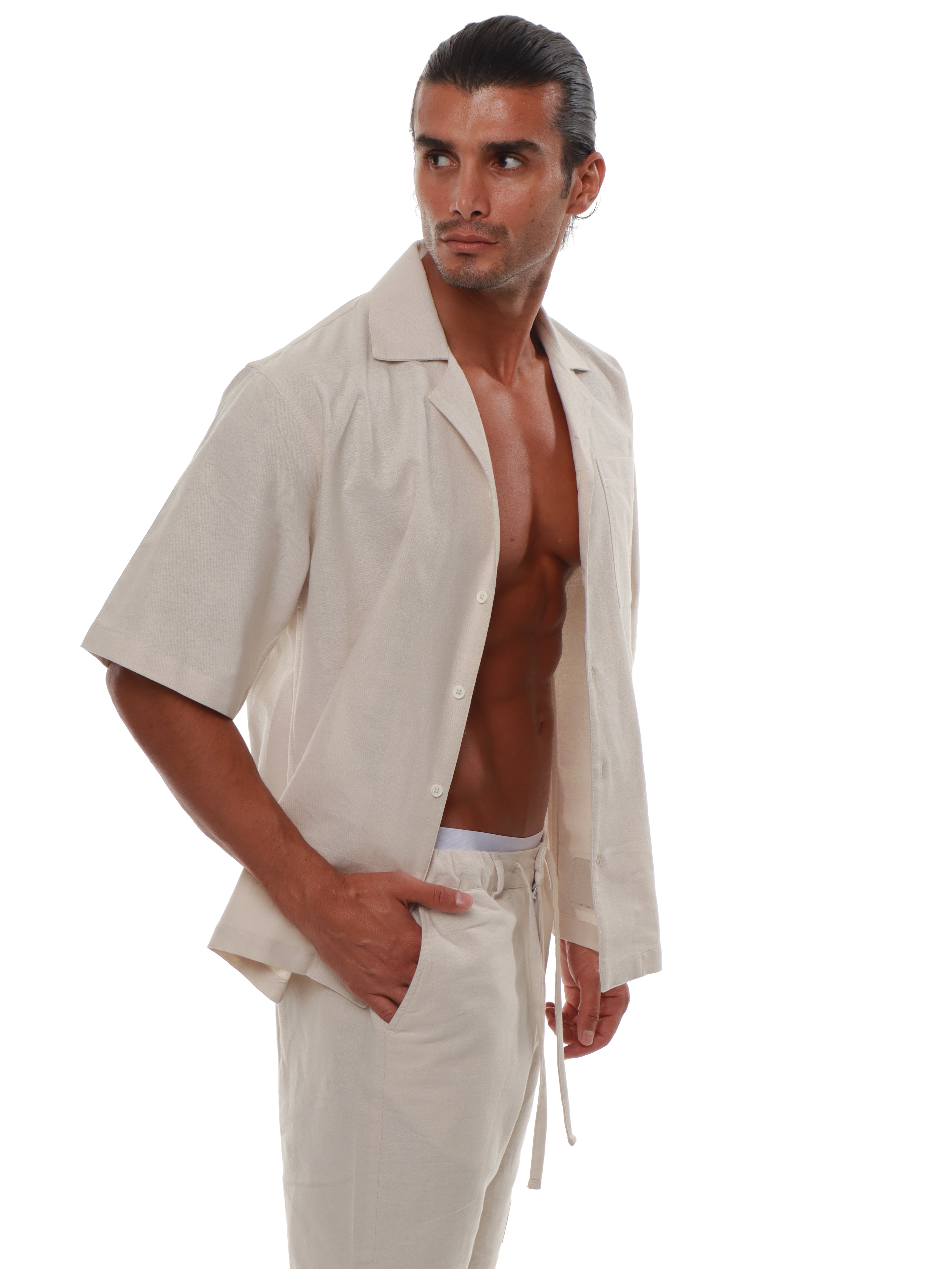 Textured Linen Set