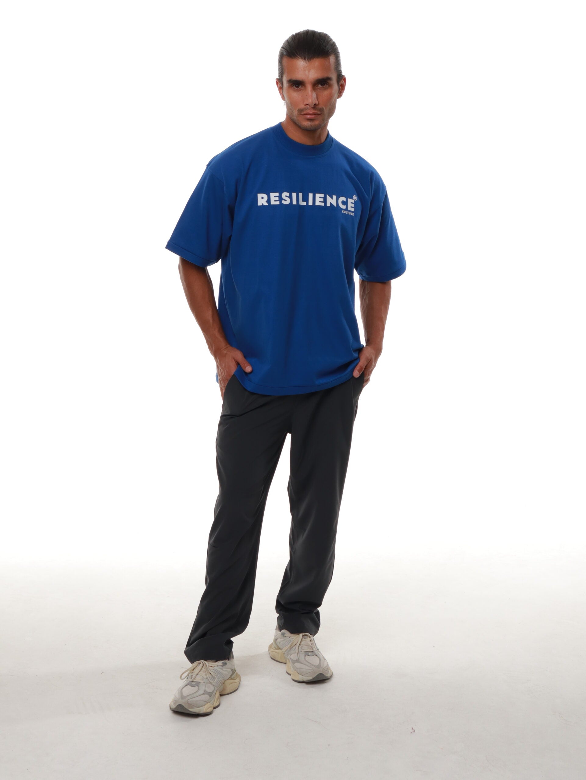 High Neck T-Shirt Oversized