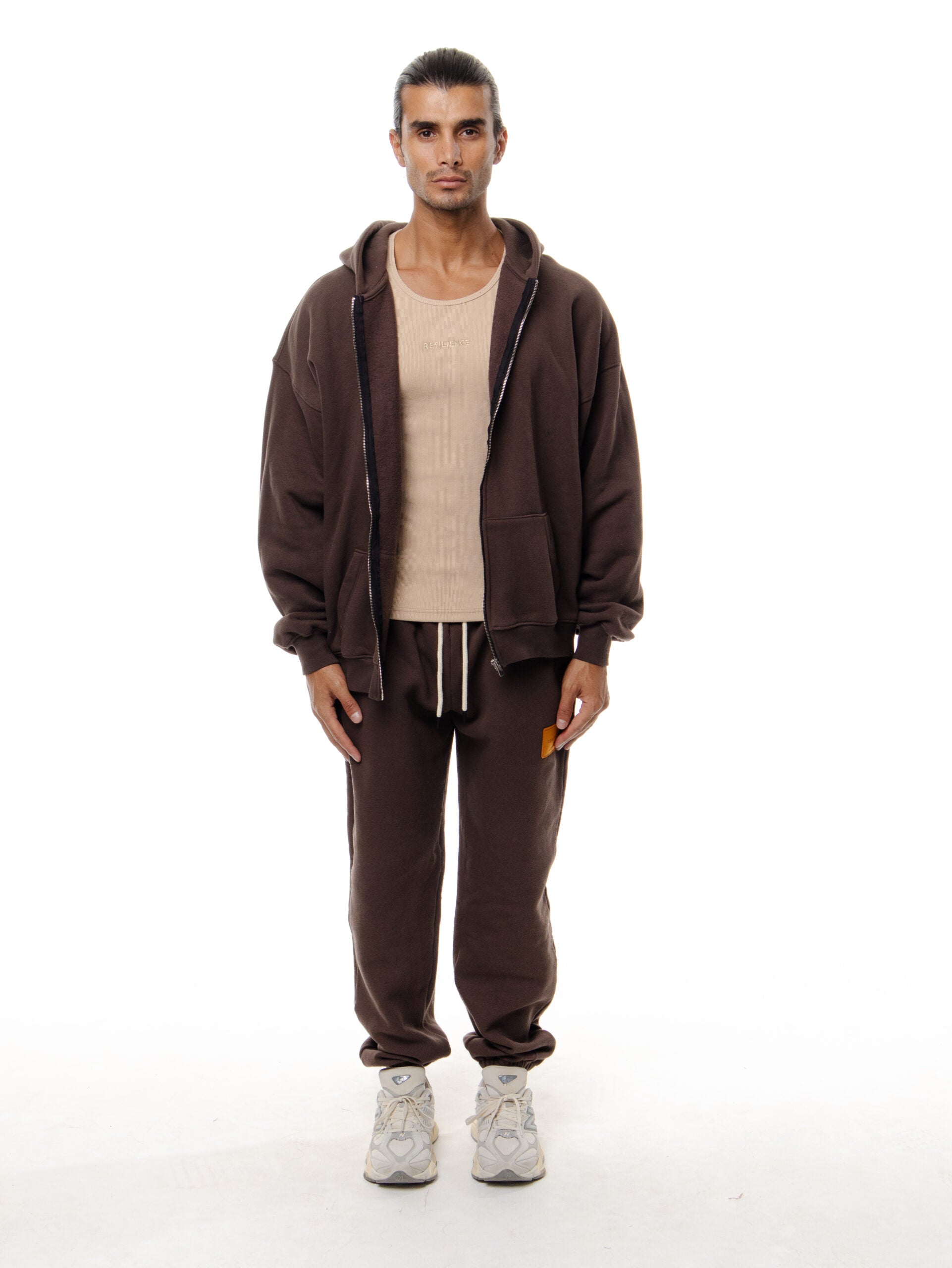Oversized Zipped Hoodie