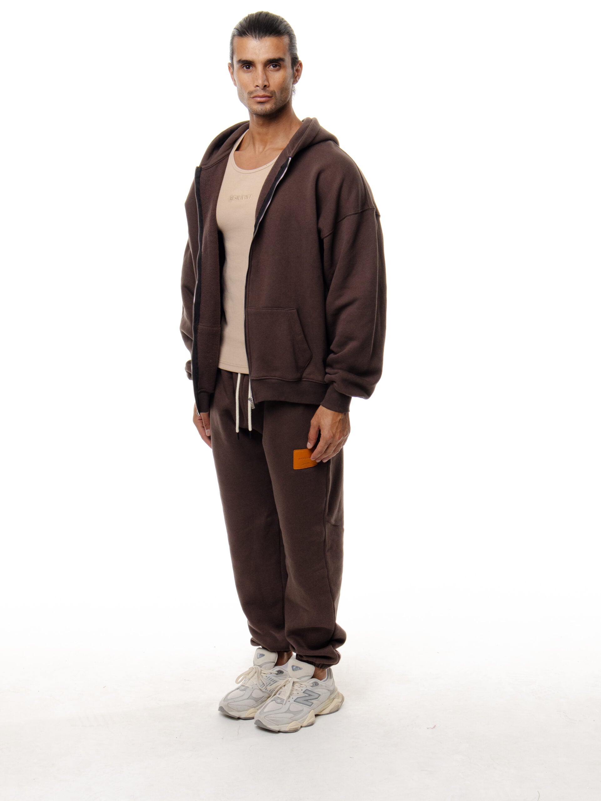Oversized Zipped Hoodie