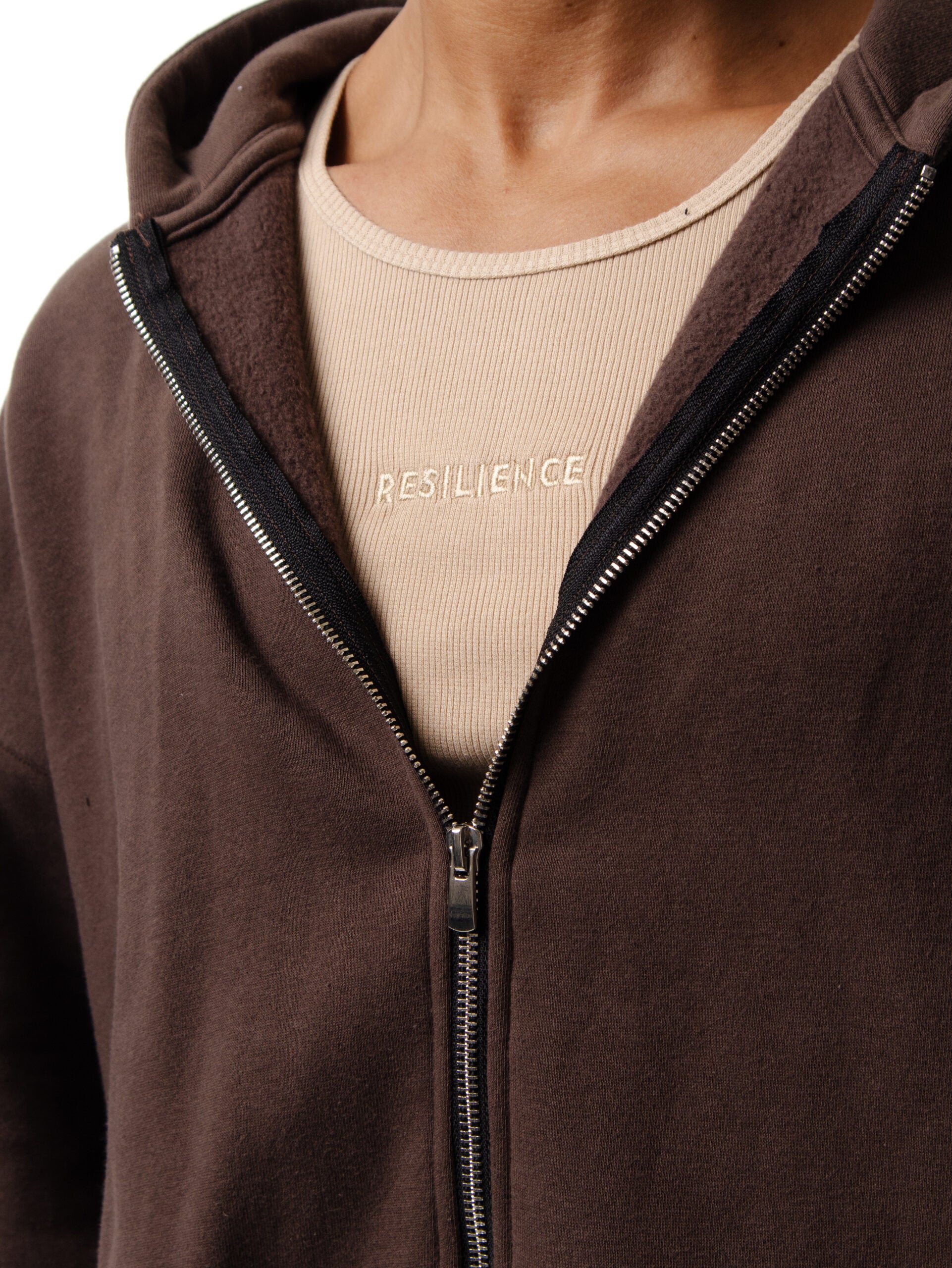 Oversized Zipped Hoodie