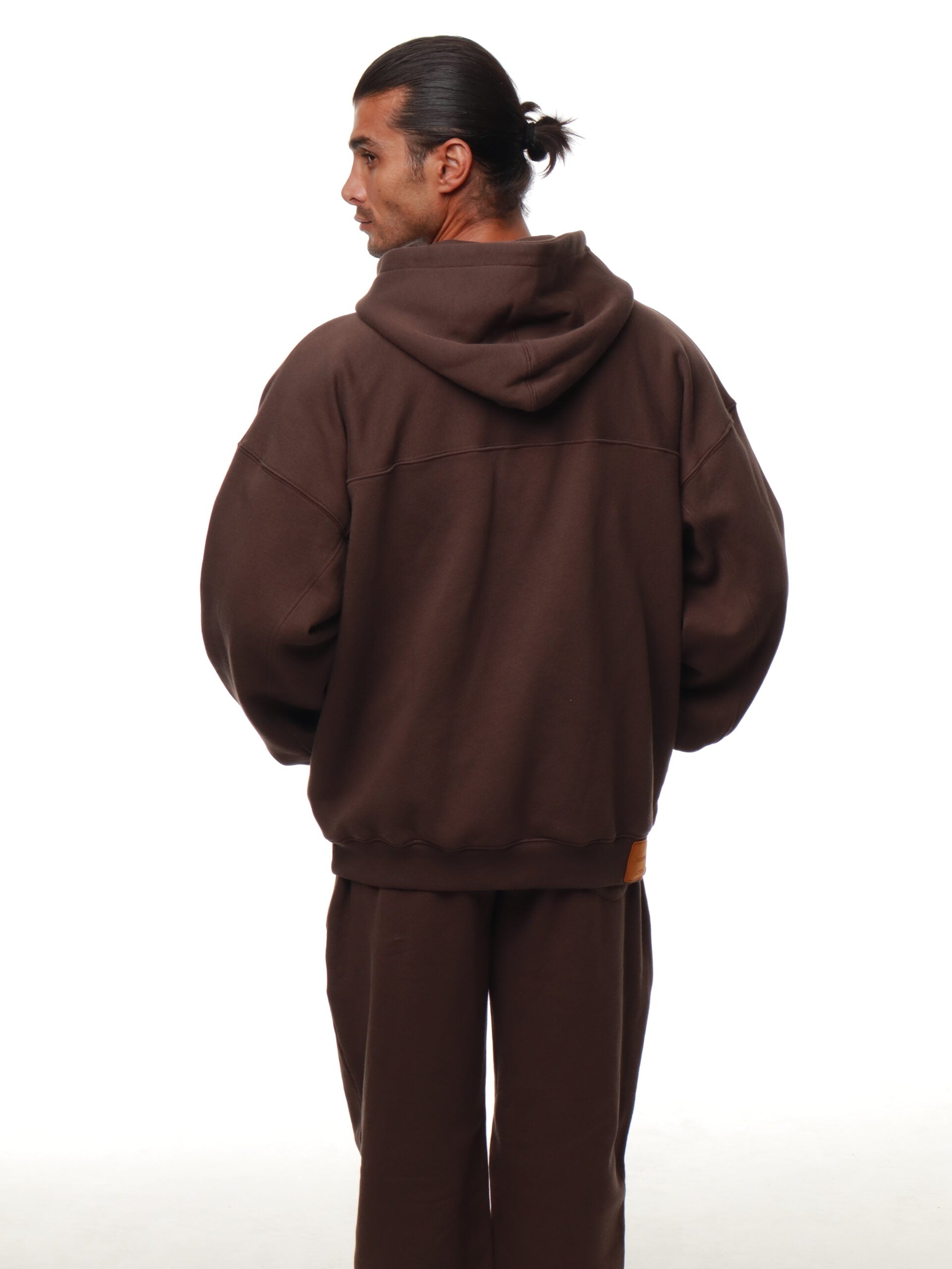 Oversized Zipped Hoodie Set