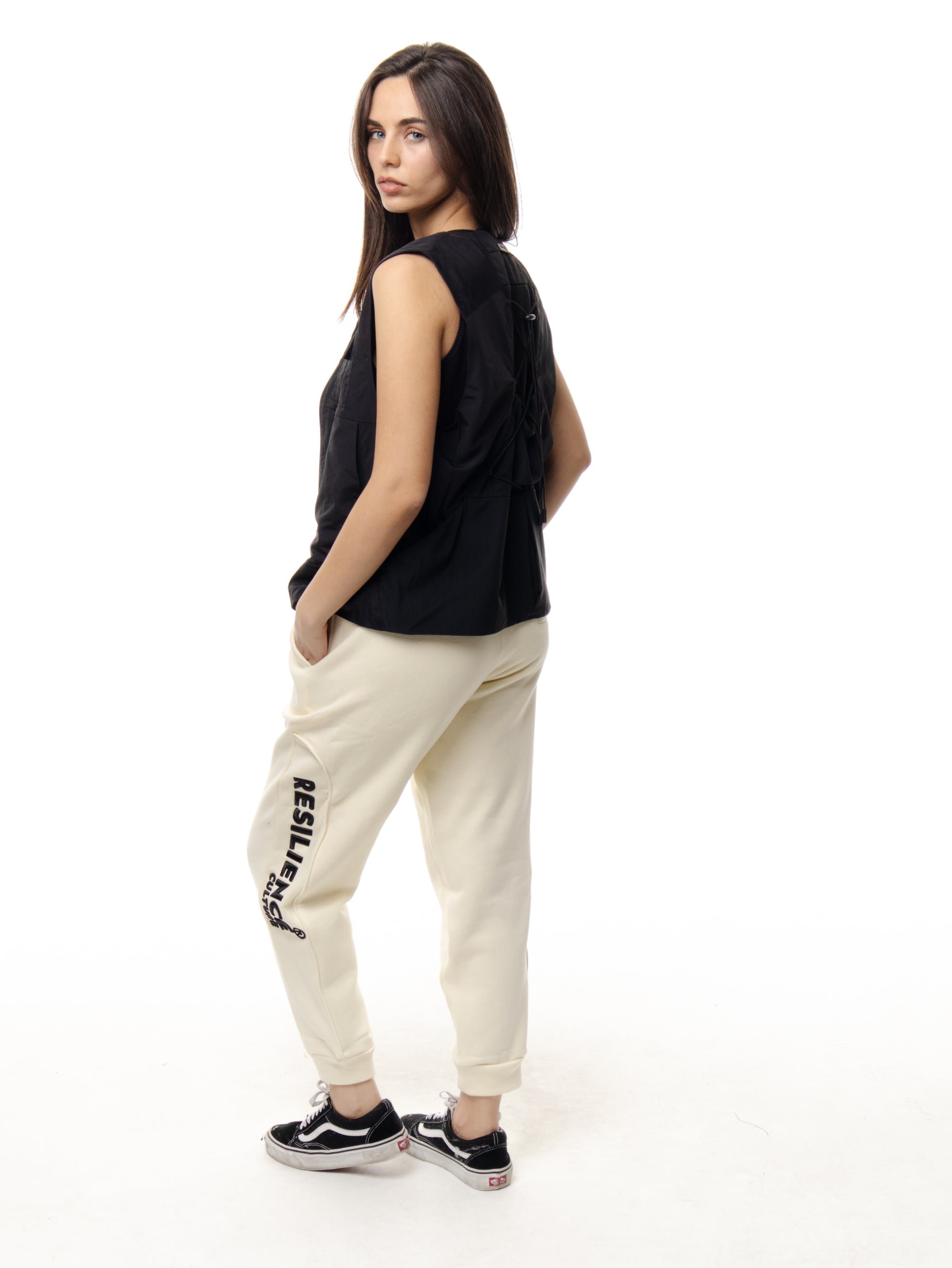 Cotton Blend Pants